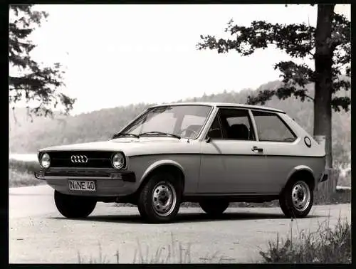 Fotografie Auto Audi 50 Typ 86, Kleinwagen mit Kennzeichen Ingolstadt, Werkfoto