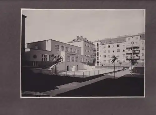 Fotoalbum mit 48 Fotografien 1931, Ansicht Wien XXI., Wohnungbau Rautenkranzgasse, Karl Stigler - Alois Rous