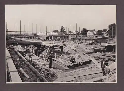 Fotoalbum mit 48 Fotografien 1931, Ansicht Wien XXI., Wohnungbau Rautenkranzgasse, Karl Stigler - Alois Rous