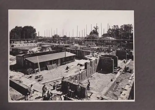 Fotoalbum mit 48 Fotografien 1931, Ansicht Wien XXI., Wohnungbau Rautenkranzgasse, Karl Stigler - Alois Rous