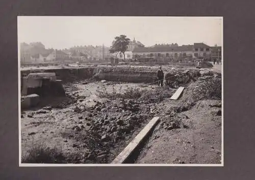 Fotoalbum mit 40 Fotografien, Ansicht Wien XI, Wohnhausbau Rinnböckstrasse, Karl Stigler - Alois Rous