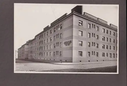 Fotoalbum mit 40 Fotografien, Ansicht Wien XI, Wohnhausbau Rinnböckstrasse, Karl Stigler - Alois Rous