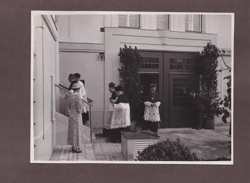 Fotoalbum mit 52 Fotografien, Ansicht Wien XIII, Neubau des Greisen-Asyl, Wittegasse 3-5, Karl Stigler - Alois Rous