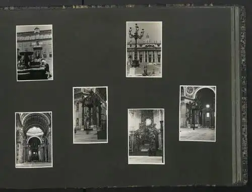 Fotoalbum mit 355 Fotografien, Ansicht Istanbul / Konstantinopel, Kraft durch Freude (KdF) Reise, Italien, Rom, Vatikan