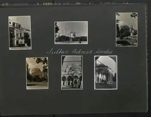 Fotoalbum mit 355 Fotografien, Ansicht Istanbul / Konstantinopel, Kraft durch Freude (KdF) Reise, Italien, Rom, Vatikan