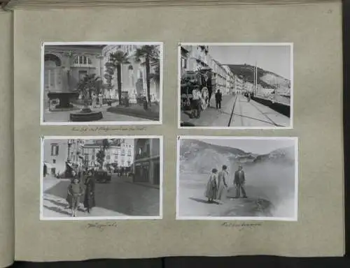 Fotoalbum mit 248 Fotografien & 5 Grafiken, Ansicht Damaskus, KdF Orientreise 1938 General von Steuben Jerusalem Kairo