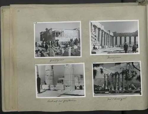 Fotoalbum mit 248 Fotografien & 5 Grafiken, Ansicht Damaskus, KdF Orientreise 1938 General von Steuben Jerusalem Kairo