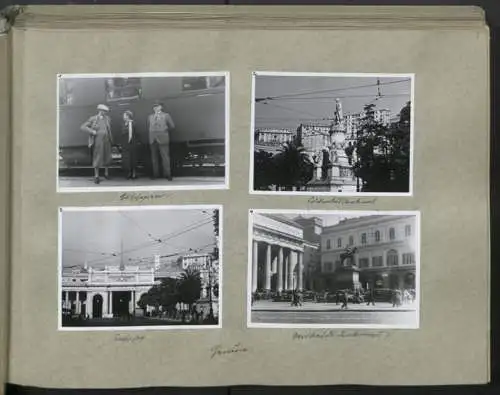 Fotoalbum mit 248 Fotografien & 5 Grafiken, Ansicht Damaskus, KdF Orientreise 1938 General von Steuben Jerusalem Kairo