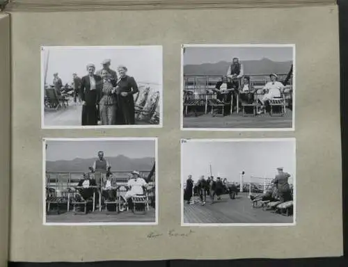 Fotoalbum mit 248 Fotografien & 5 Grafiken, Ansicht Damaskus, KdF Orientreise 1938 General von Steuben Jerusalem Kairo