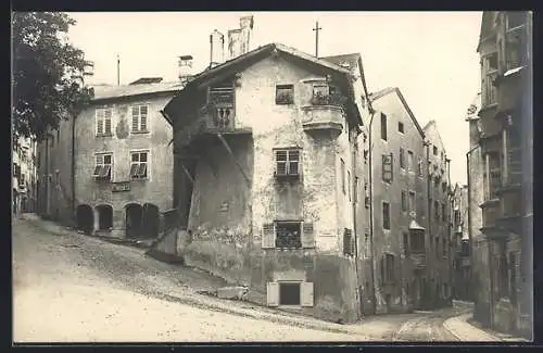 AK Hall in Tirol, Partie an der Nagglburg