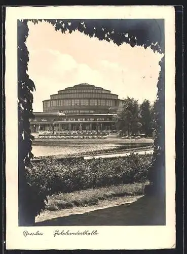 AK Breslau, Deutsches Turn-und Sportfest 1938, Jahrhunderthalle