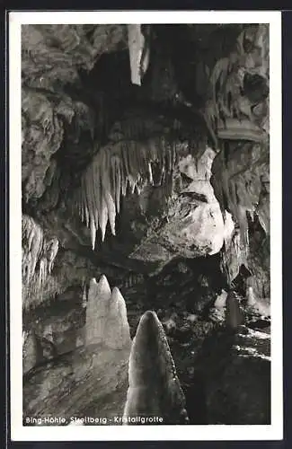 AK Bing-Höhle /Streitberg, In der Kristallgrotte