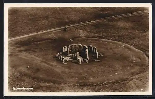 AK Stonehenge, Der Steinkreis aus der Vogelschau