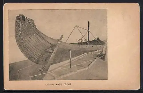 AK Osebergfundet Skibet, Ausgrabung