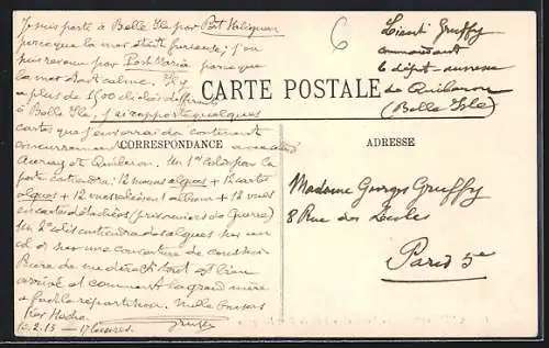 AK Quiberon, Le Phare et la Jetée de Port-Haliguen