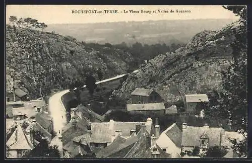 AK Rochefort-en-Terre, Le Vieux Bourg et Vallée de Gueuson