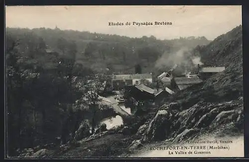 AK Rochefort-en-Terre, La Vallée de Guenson et paysages bretons