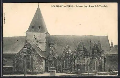 AK Rochefort-en-Terre, Église de Notre-Dame de la Tronchaye