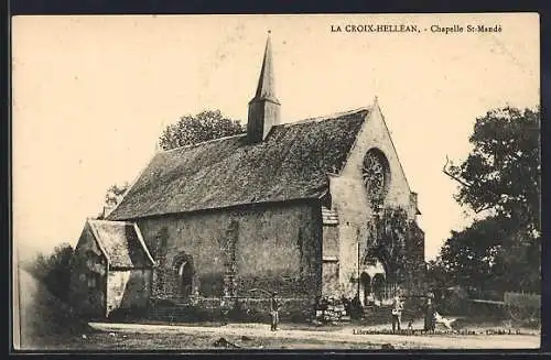 AK La Croix-Helléan, Chapelle St-Mandé