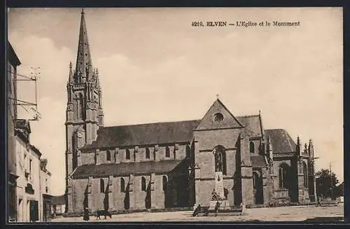 AK Elven, L`Église et le Monument