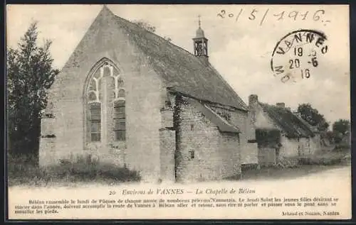 AK Vannes, La Chapelle de Bélean