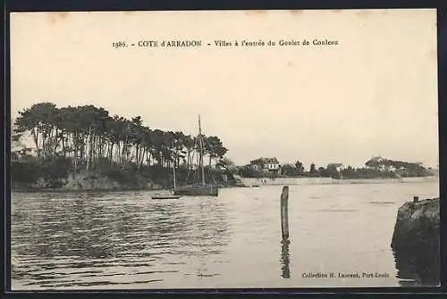 AK Arradon, Villas à l`entrée du Goulet de Conleau