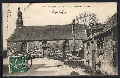 AK Gourin, La Chapelle, le Calvaire et l`Ossuaire