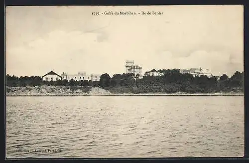 AK Ile de Berder, Vue de l`Île de Berder dans le Golfe du Morbihan