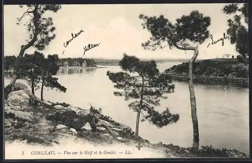 AK Conleau, Vue sur le Golfe et le Goulet