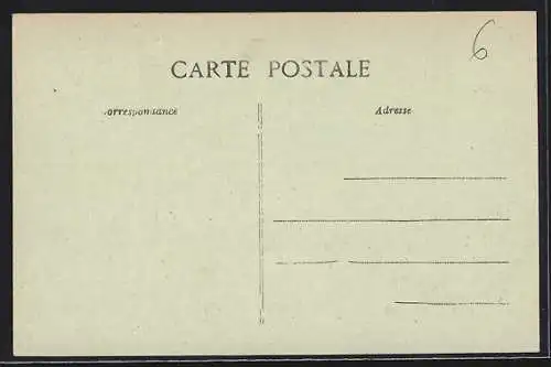AK Josselin, Le Barrage et vue du château en arrière-plan