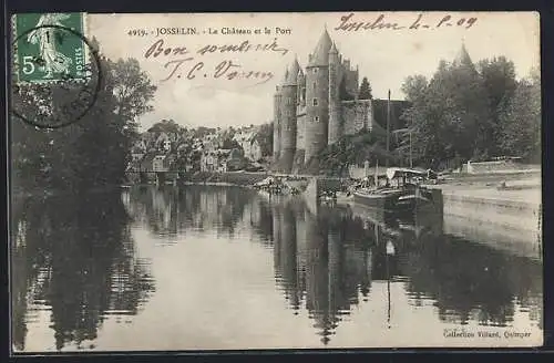 AK Josselin, Le Château et le Port