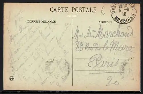 AK Kernevel, Le Nourriguel et la plage en bord de mer