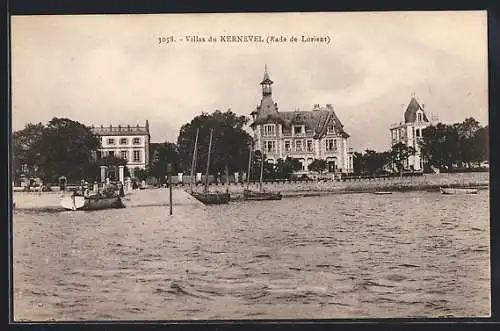 AK Kernevel, Villas en bord de la rade de Lorient