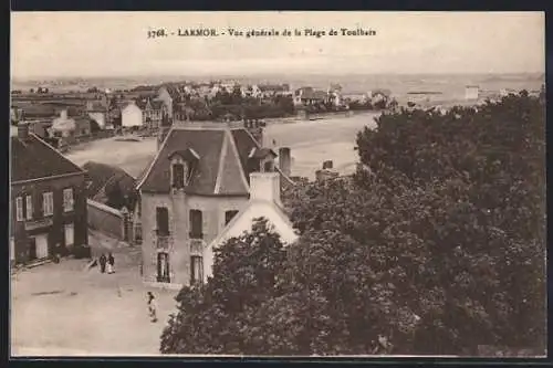 AK Larmor, Vue générale de la Plage de Toulhars