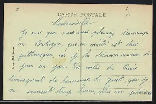 AK Larmor, Vue générale de la Plage de Toulhars