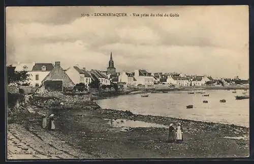 AK Locmariaquer, Vue prise du côté du Golfe