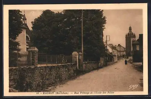 AK Mauron, Rue Préteaye et l`École des Filles