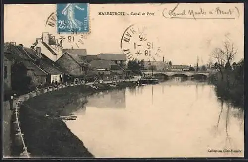 AK Malestroit, Canal et Port