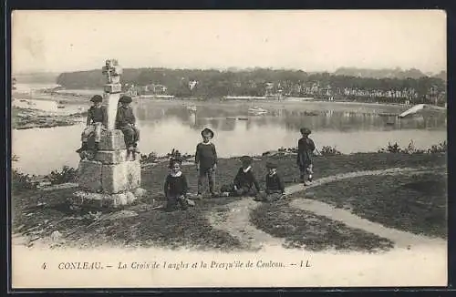 AK Conleau, La Croix de l`anglès et la Presqu`île de Conleau