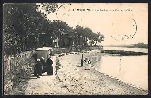 AK Ile de Conleau, La Plage et les Villas