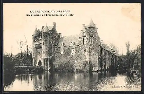 AK Trécesson, Château de Trécesson, XVe siècle