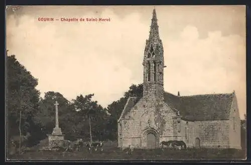 AK Gourin, Chapelle de Saint-Hervé