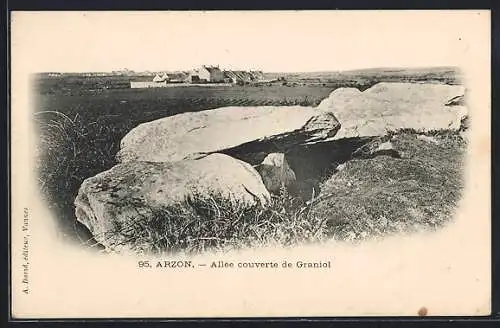 AK Arzon, Allée couverte de Graniol