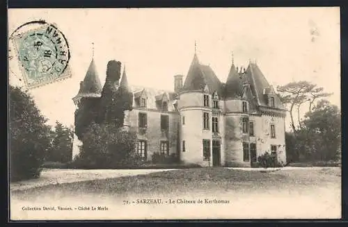 AK Sarzeau, Le Château de Kerthomas