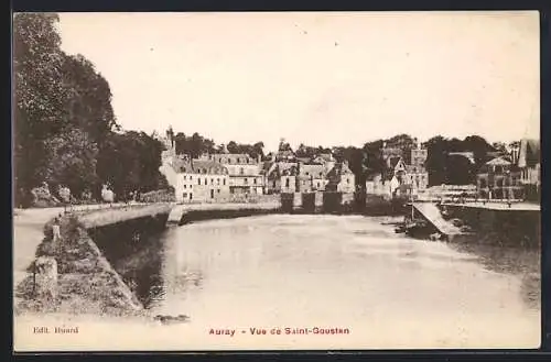 AK Auray, Vue de Saint-Goustan