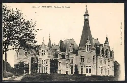 AK Le Morbihan, Château de Porcé