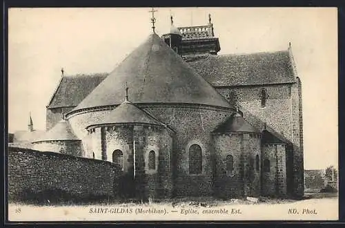 AK Saint-Gildas, Église, ensemble Est