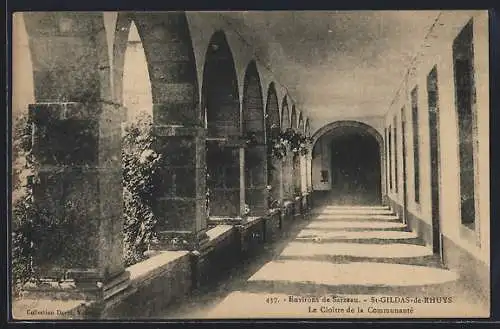 AK Saint-Gildas-de-Rhuys, Le Cloître de la Communauté