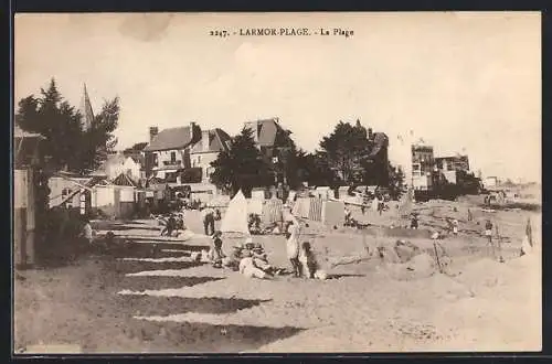 AK Larmor-Plage, La Plage