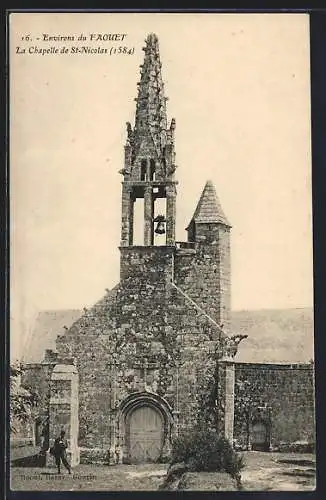 AK Faouët, La Chapelle de St-Nicolas, 1584